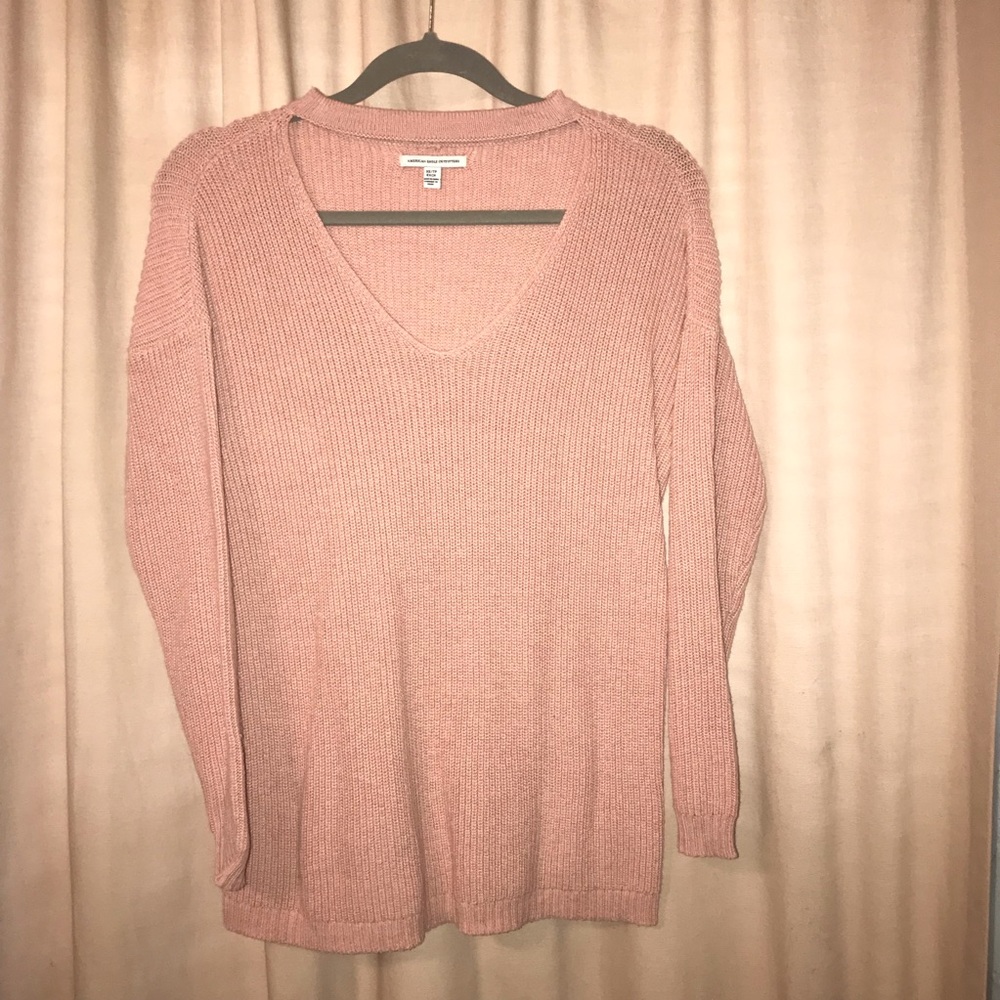 Pink XS American Eagle Sweater Top